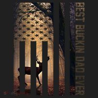 Usa Flag Best Buckin Dad Ever Deer Hunting Fathers Day Gift Meaningful Gift Beanie thumb 2