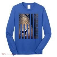 Usa Flag Best Buckin Dad Ever Deer Hunting Fathers Day Gift Meaningful Gift Long Sleeve Shirt thumb 0