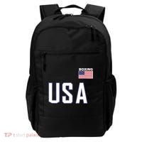 USA Flag Boxing Cool Boxer Training Equipment Backpack thumb 0