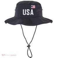 USA Flag Boxing Cool Boxer Training Equipment Bucket Hat thumb 0