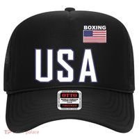 USA Flag Boxing Cool Boxer Training Equipment Hat thumb 0