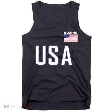 USA Flag Boxing Cool Boxer Training Equipment Tank Top