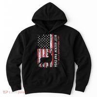 Usa Flag Best Buckin Pap Ever Deer Hunting FatherS Day Hoodie thumb 0