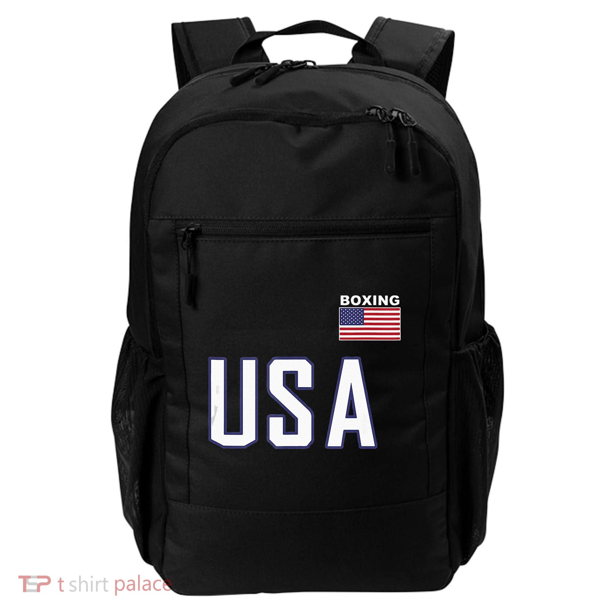 USA Flag Boxing Cool Boxer Training Equipment Men Women Backpack