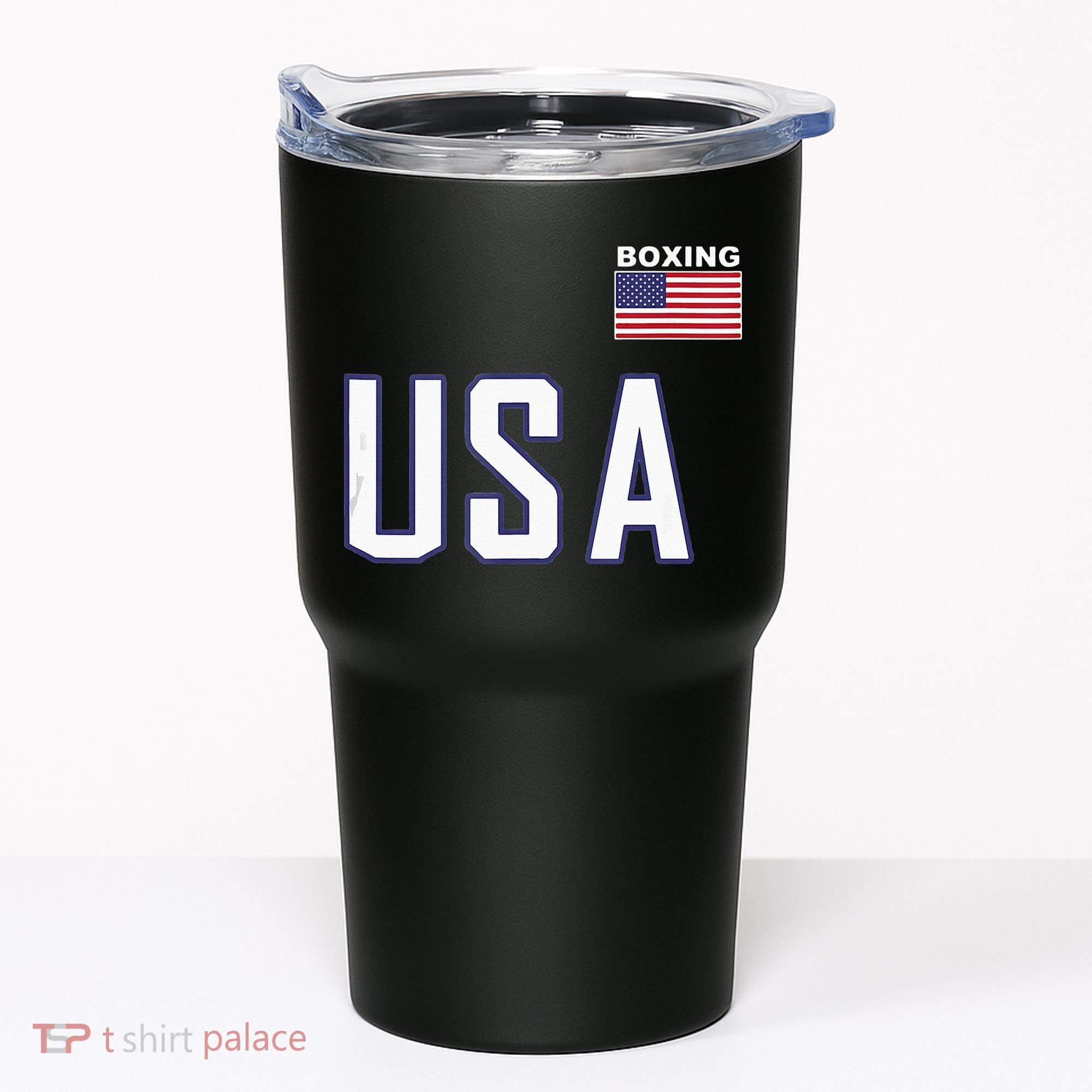 USA Flag Boxing Cool Boxer Training Equipment Men Women Tumbler