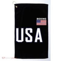 USA Flag Boxing Cool Boxer Training Equipment Men Women Golf Towel thumb 0