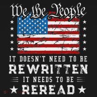 Us Flag Constitution Of The Usa Needs To Be Reread Women's Hoodie thumb 2