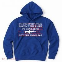 Usa Flag Constitution 2a Tee Right Not The Privilege Gift Hoodie thumb 0