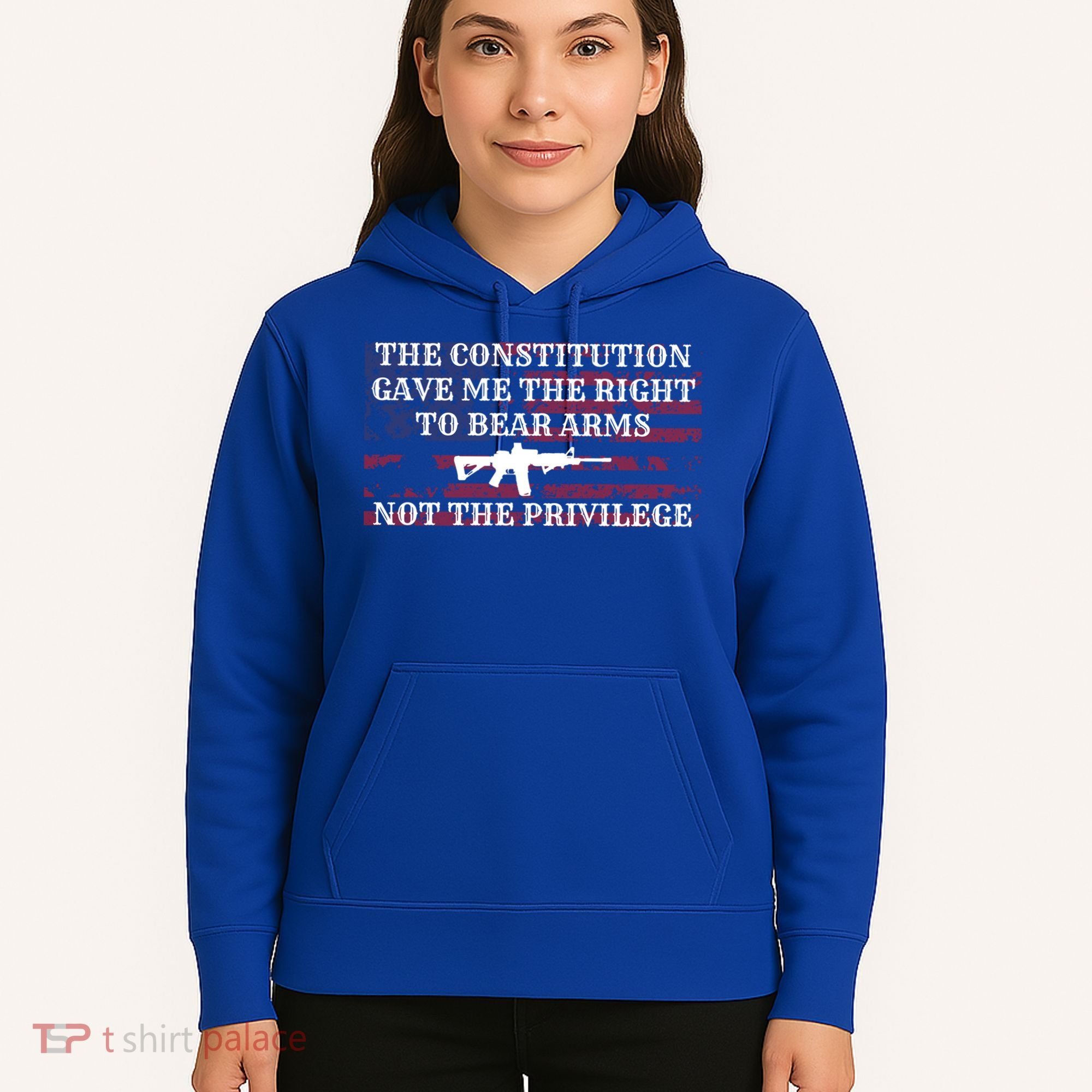 Usa Flag Constitution 2a Tee Right Not The Privilege Gift Hoodie
