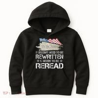 US Flag Constitution of the USA Needs To Be Reread Kids Hoodie thumb 0