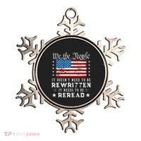 Us Flag Constitution Of The Usa Needs To Be Reread Ornament thumb 0