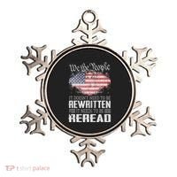Us Flag Constitution Of The Usa Needs To Be Reread Ornament thumb 0