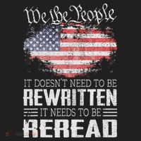 Us Flag Constitution Of The Usa Needs To Be Reread Beanie thumb 2