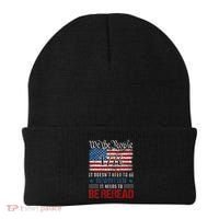 Us Flag Constitution Of The Usa Needs To Be Reread Beanie thumb 0