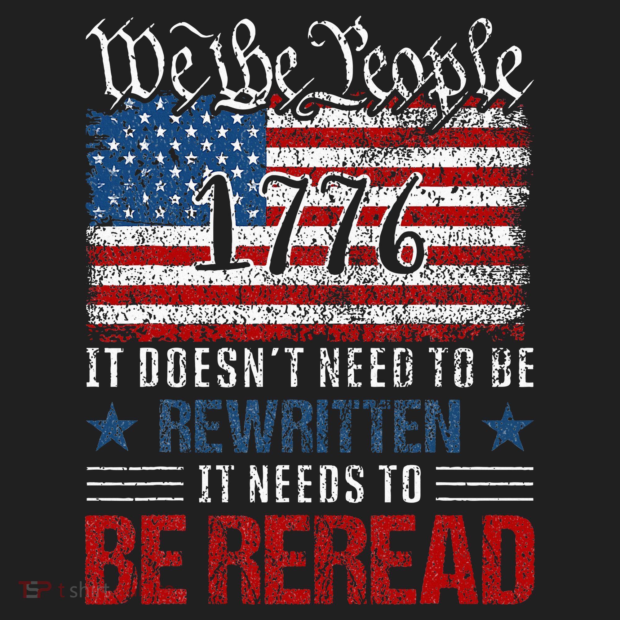 Us Flag Constitution Of The Usa Needs To Be Reread Beanie