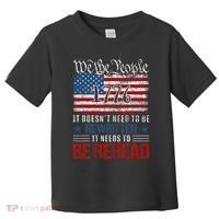 Us Flag Constitution Of The Usa Needs To Be Reread Toddler T-Shirt thumb 0
