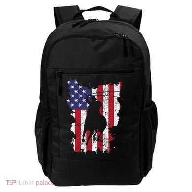 Usa Flag Cowboy Roping Backpack