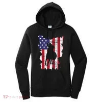 Usa Flag Cowboy Roping Women's Hoodie thumb 0