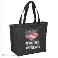 Us Flag Constitution Of The Usa Needs To Be Reread Tote Bag thumb 2