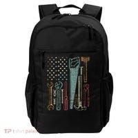 Usa Flag Carpenter And Builder Tools Backpack thumb 0