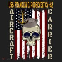 Uss Franklin D Roosevelt Cvgift42 Veterans Day Dad Son Gift Hat thumb 2