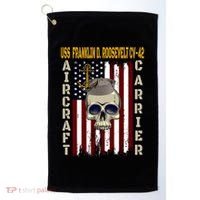 Uss Franklin D Roosevelt Cvgift42 Veterans Day Dad Son Gift Golf Towel thumb 0