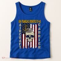 Uss Franklin D Roosevelt Cvgift42 Veterans Day Dad Son Gift Tank Top thumb 2
