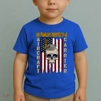 Uss Franklin D Roosevelt Cvgift42 Veterans Day Dad Son Gift Toddler T-Shirt thumb 2