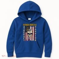 Uss Franklin D Roosevelt Cvgift42 Veterans Day Dad Son Gift Kids Hoodie thumb 0