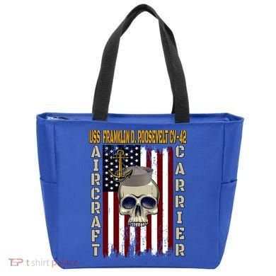 Uss Franklin D Roosevelt Cvgift42 Veterans Day Dad Son Gift Tote Bag