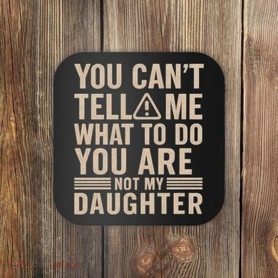 Unique Father's Day Gift for Dads Who Like to Share Their Wisdom Coaster