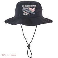 USS Franklin D. Roosevelt CVA-42 Aircraft Carrier Veterans  Bucket Hat thumb 0