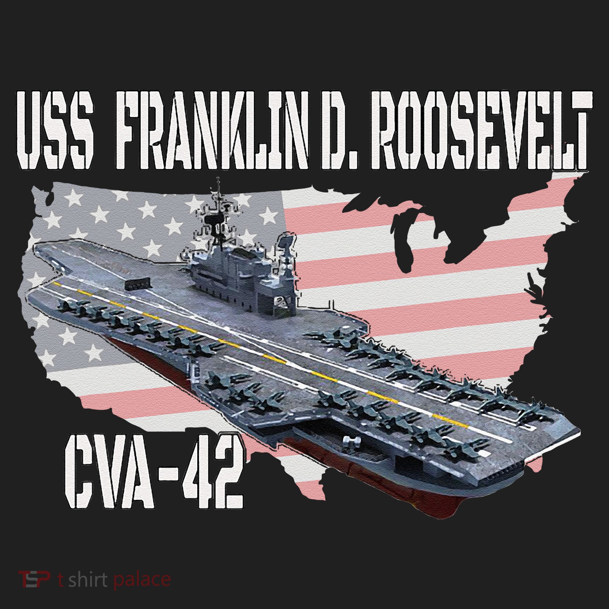 USS Franklin D. Roosevelt CVA-42 Aircraft Carrier Veterans  Beanie