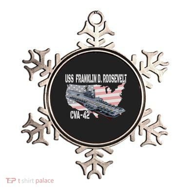 USS Franklin D. Roosevelt CVA-42 Aircraft Carrier Veterans  Ornament