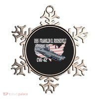 USS Franklin D. Roosevelt CVA-42 Aircraft Carrier Veterans  Ornament thumb 0