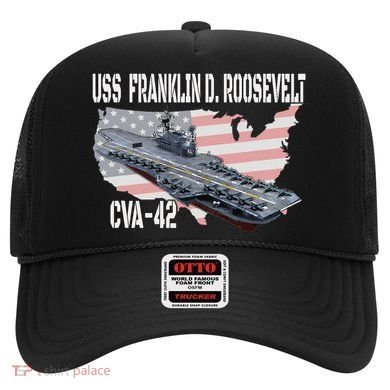 USS Franklin D. Roosevelt CVA-42 Aircraft Carrier Veterans  Hat