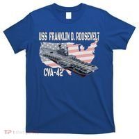 USS Franklin D. Roosevelt CVA-42 Aircraft Carrier Veterans  T-Shirt thumb 0