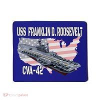USS Franklin D. Roosevelt CVA-42 Aircraft Carrier Veterans  Mousepad thumb 0