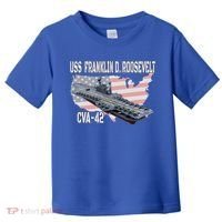 USS Franklin D. Roosevelt CVA-42 Aircraft Carrier Veterans  Toddler T-Shirt thumb 0