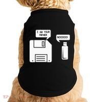 USB Floppy Disk I am Your Father Geek Gifts Doggie Tank thumb 0