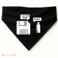 USB Floppy Disk I am Your Father Geek Gifts USA-Made Doggie Bandana thumb 0