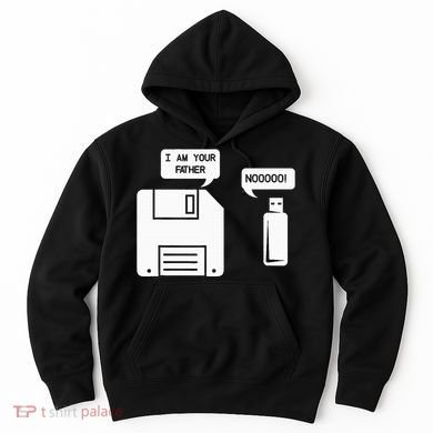 USB Floppy Disk I am Your Father Geek Gifts Hoodie