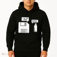 USB Floppy Disk I am Your Father Geek Gifts Hoodie thumb 2