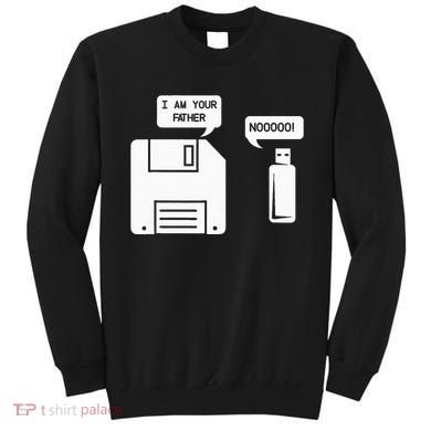 USB Floppy Disk I am Your Father Geek Gifts Sweatshirt