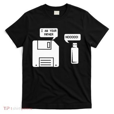 USB Floppy Disk I am Your Father Geek Gifts T-Shirt