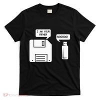 USB Floppy Disk I am Your Father Geek Gifts T-Shirt thumb 0