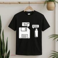 USB Floppy Disk I am Your Father Geek Gifts T-Shirt thumb 2