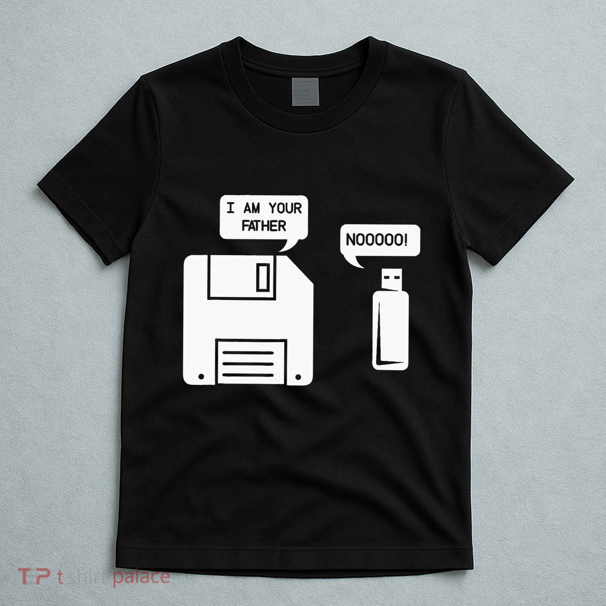 USB Floppy Disk I am Your Father Geek Gifts T-Shirt