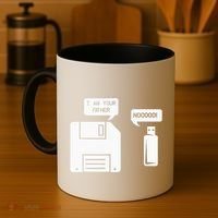 USB Floppy Disk I am Your Father Geek Gifts Coffee Mug thumb 4