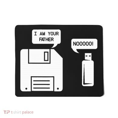 USB Floppy Disk I am Your Father Geek Gifts Mousepad